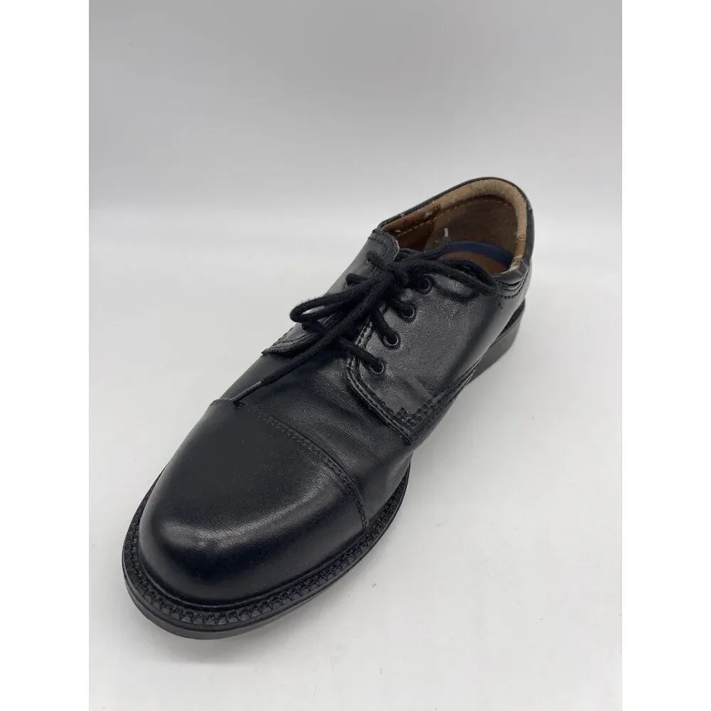 Dockers Black Leather Lace-Up Dress Shoes Size 9.5 M